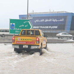 Наводнение в Дубае