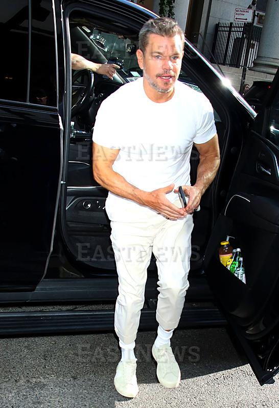 Matt Damon seen in New York City