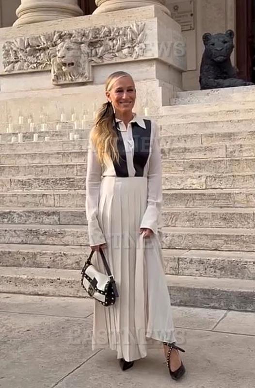 Italy fashion week Sfilata Fendi 2026 Roma parterre