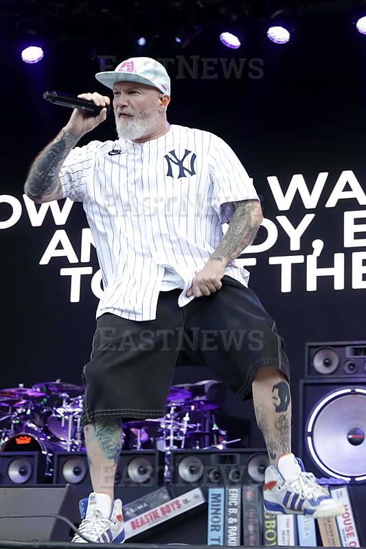 24.06.2026, Limp Bizkit, im Konzert live in der Parkbuhne Wuhlheide in Berlin, Gesang Fred Durst, Berlin Deutschland, Ge