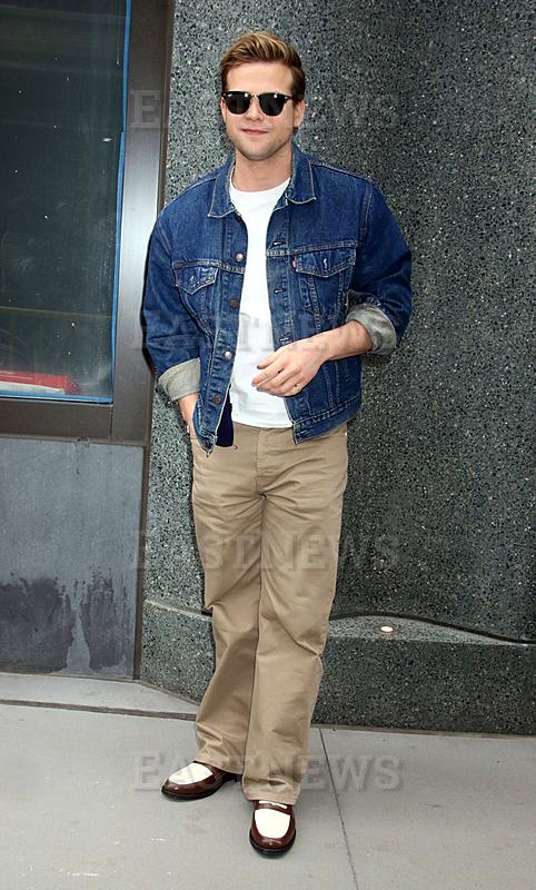 Leo Woodall seen at Live with Kelly & Mark