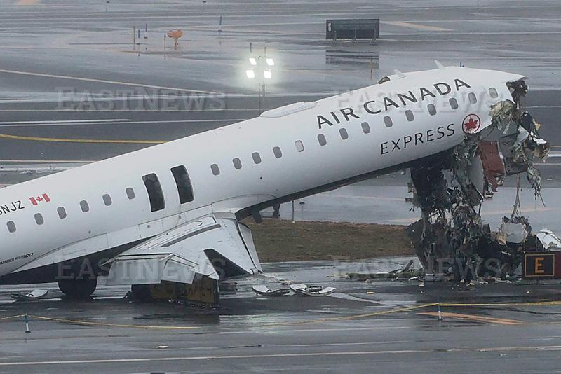 Air Canada Express Plane Collides With Fire Truck At LaGuardia Airport