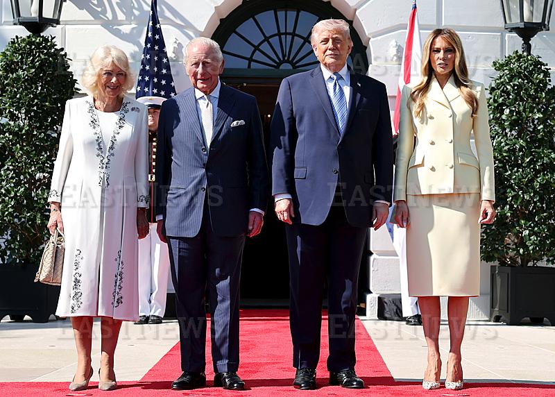 King Charles III And Queen Camilla Begin State Visit To The United States Of America
