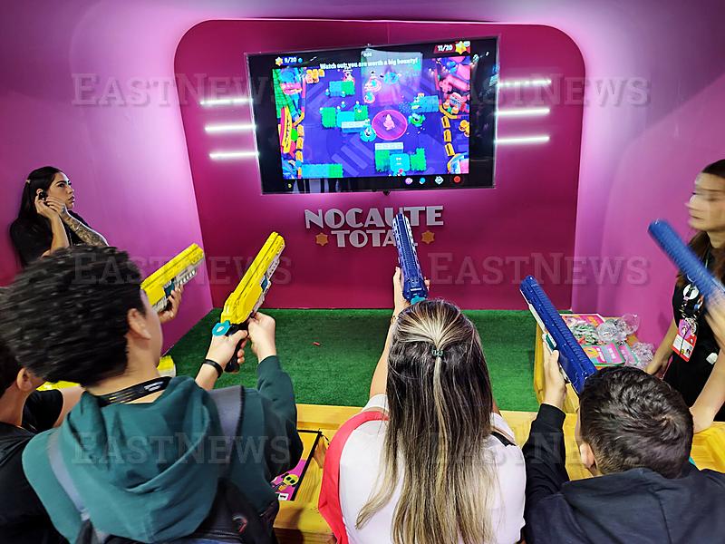 crowd movement on the last day of Gamescom Latam