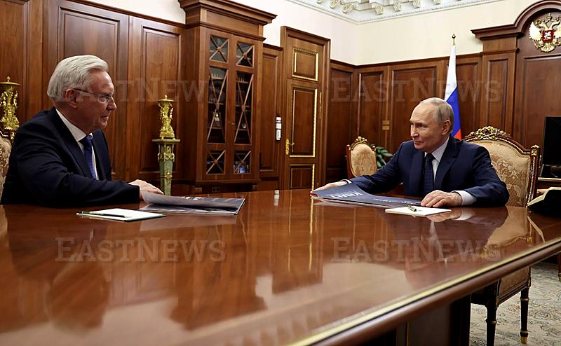 Russian President Vladimir Putin met with Kamaz CEO Sergey Kogogin