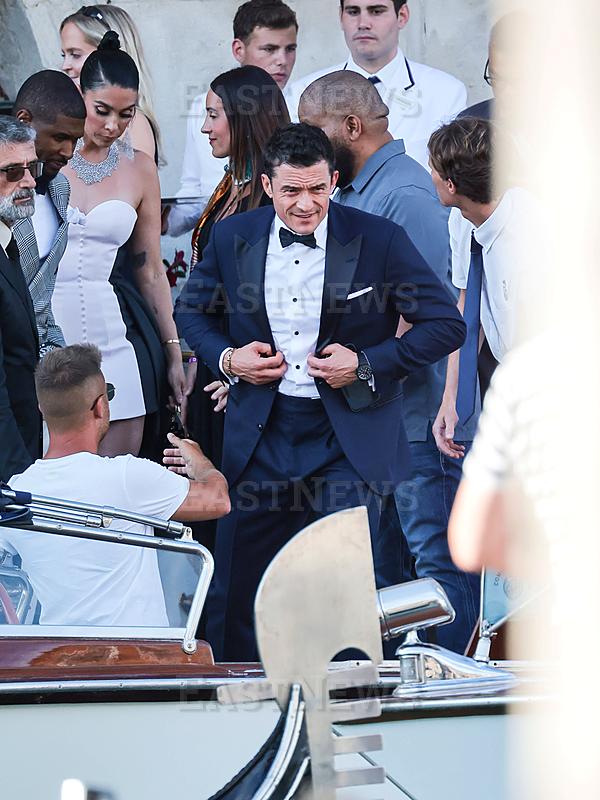 Orlando Bloom  Venezia, Matrimonio Bezos