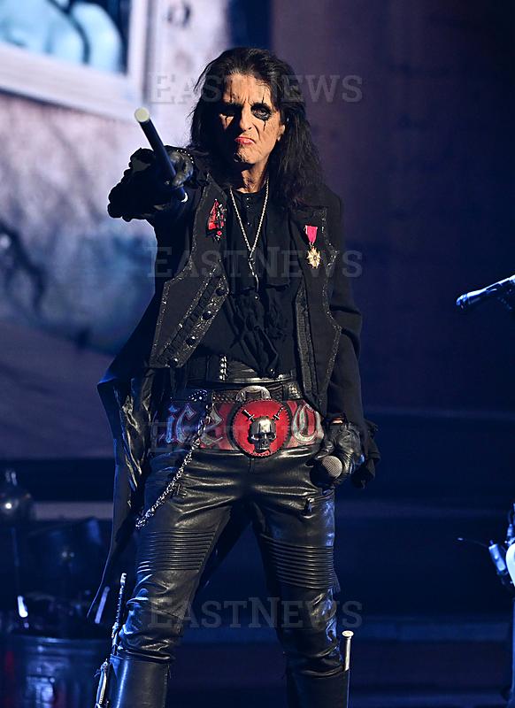 Alice Cooper performs during 